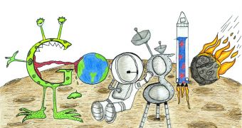 This year's winning doodle of the Doodle 4 Google competition