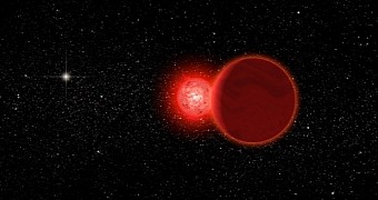 Artist's conception of Scholz's star and its companion