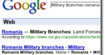 Romania's military branches