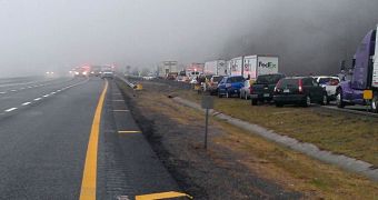 Three people die in a massive pile-up on the I-77 in Virginia