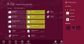 8 Zip supports most archive formats on the market