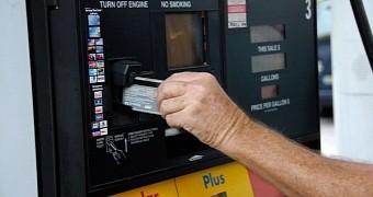 Gas pumps can have skimmers attached