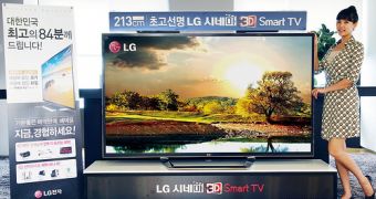 84-Inch LG UHDTV Ready to Sell, 3840 x 2160 Resolution