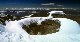 The peak of Cotopaxi