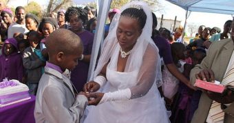 9-year-old Saneie Masilela and 62-year-old Helen Shabangu have been married for over a year