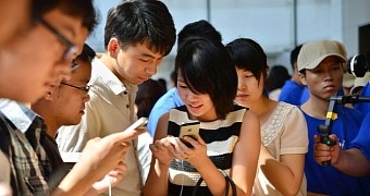 Chinese users love smartphones