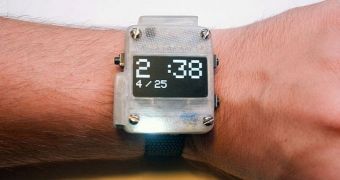 3D printed smartwatch, sort of