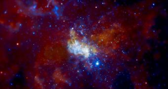 Sagittarius A* is located some 158 trillion miles away