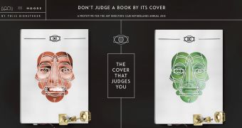 A Book Cover That Refuses to Open for Judgmental People – Video