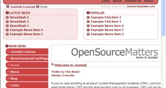 A Joomla Web Site Example
