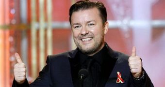 Ricky Gervais wants people to adopt, not buy their future pets