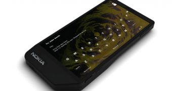 A New Nokia Concept Touchscreen Phone, Liquid-Based