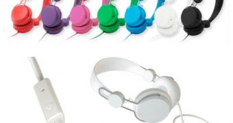 A Rainbow of Colored Headphones Available from Coloud