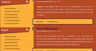 CSS Template Example