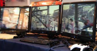 Sapphire shows off 3D Eyefinity