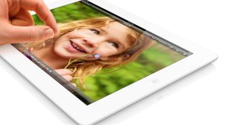 Fourth-generation iPad promo