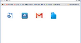 The touch-optimized New Tab Page in Chromium