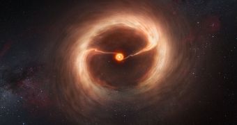 ALMA Sees Two Baby Planets Feeding Around a Nearby Star, a First-of-Its Kind Find