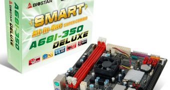AMD-Based Biostar A68I-350 DELUXE Mini-ITX Motherboard Released
