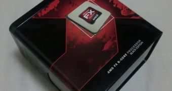 AMD eight-core processor retail packaging