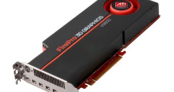 AMD ATI FirePro V9800 professional graphics card