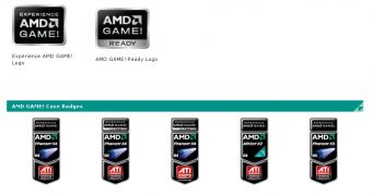 AMD GAME! Logos and Case Badges