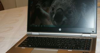 HP EliteBook p-series notebook with AMD Power Express switchable graphics