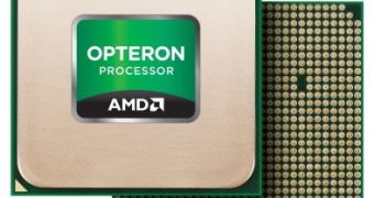 AMD Opteron 3200 series CPU based on the Bulldozer architecture