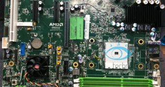 AMD Llano FM1 test motherboard