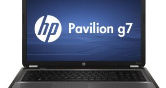 HP Pavilion g7 notebook with AMD Llano APUs