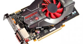 XFX Radeon HD 6770 Juniper rebranded graphics card