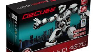 GeCube Radeon 4670 graphics card