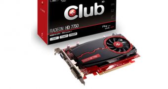 AMD Radeon HD 7750 Gets 4 GB Memory from Club3D