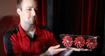 AMD Reference Radeon HD 7990 Dual-GPU Graphics Card Previewed