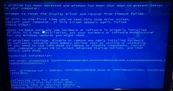 AMD Blue Screen of Death
