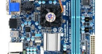 AMD Zacate APU Getting Overclocked via Gigabyte Mobo, Picture Leaked