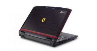 New Acer Ferrari 1200 laptop