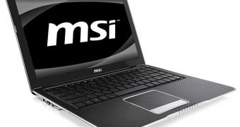 MSI X-Slim 370 notebook using AMD's Fusion APU