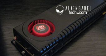 Radeon HD 5970 graphics card shows up in pretty pixels