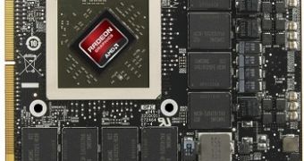 AMD Radeon HD 6990 MXM graphics card