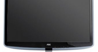 AOC unveils two new LCD monitors with WLED backlights