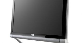 AOC prepares multi-touch desktop display for June launch