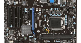 MSI PH61A-P35 motherboard with ASMedia SATA 6Gbps controller