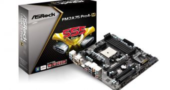 ASRock FM2A75 Pro4-M AMD Motherboard