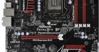 ASRock P67 Fatal1ty Performance LGA 1155 motherboard