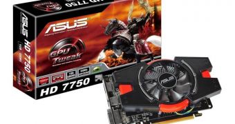 ASUS Also Reveals an AMD Radeon HD 7750 Card