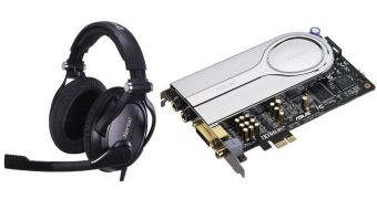 ASUS Xonar Xense One and Sennheiser's PC350 headphones team up
