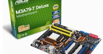 The ASUS M3A79-T DELUXE motherboard