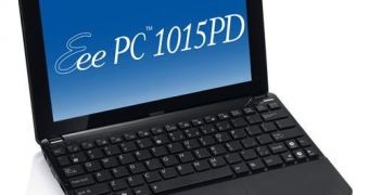ASUS Eee PC 1015PD Seashell netbook gets official