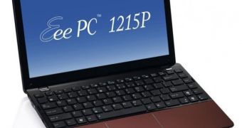 ASUS Eee PC 1215P Netbook Makes It to Europe